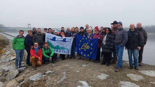 Study visit at Abwinden-Asten, Austria